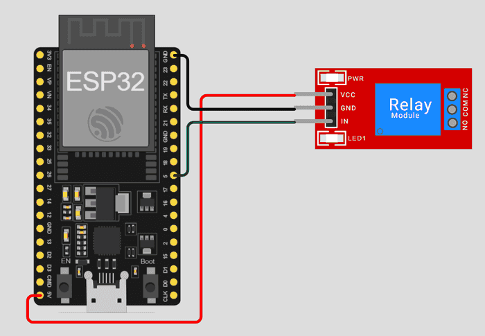 Meet the Relay — Switching High Power with Low Power — wiring diagram